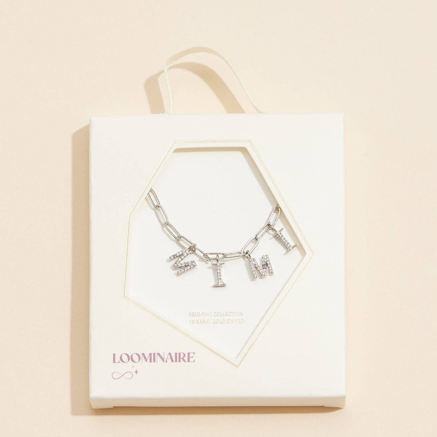 Sparkling "MIMI" Gold Necklace