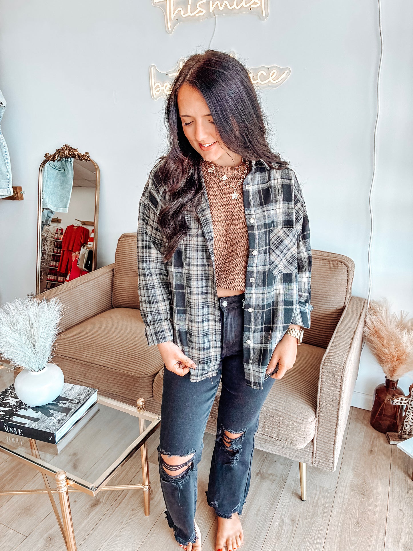 Kambrie Plaid Flannel