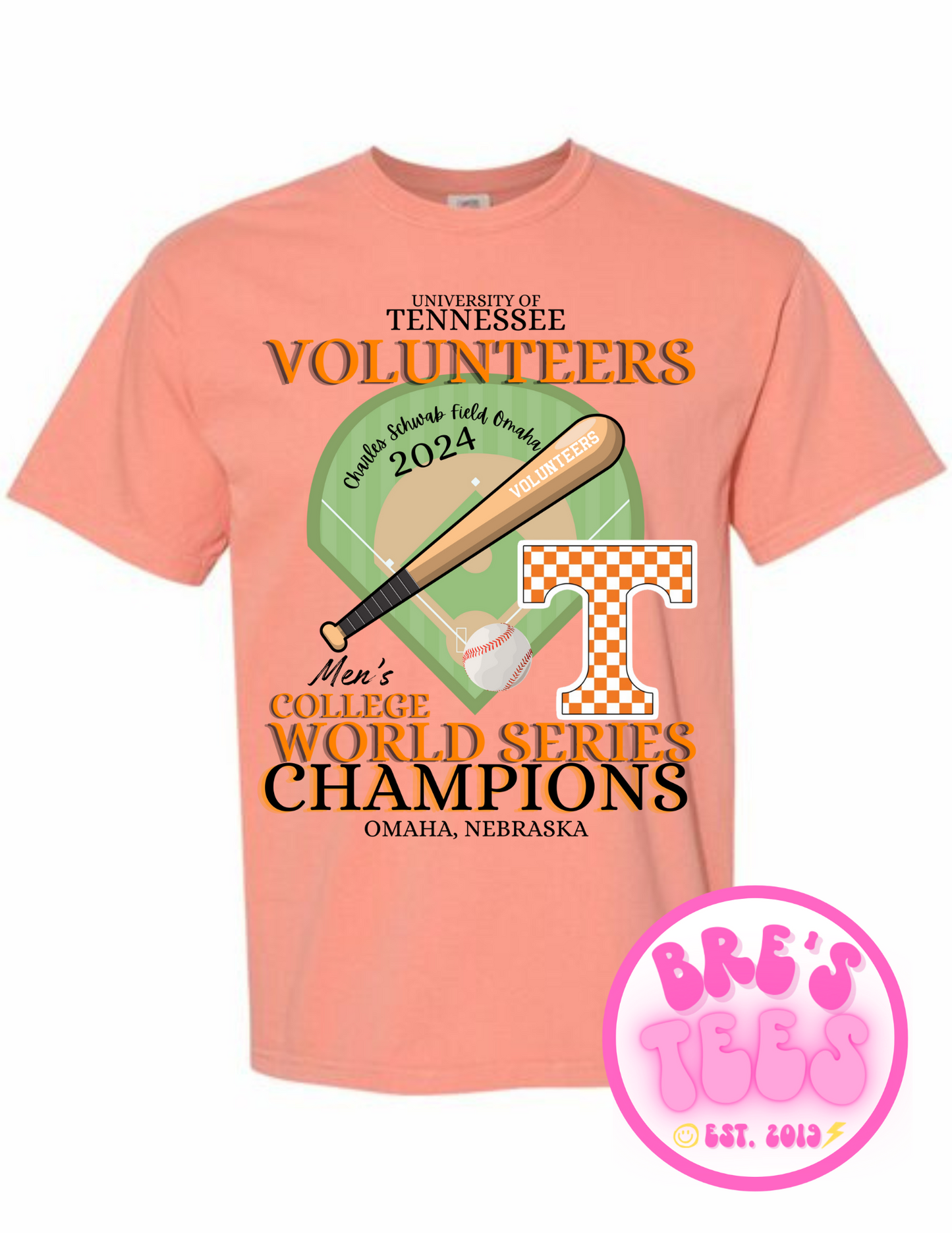 TN Baseball World Series Comfort Colors Tee