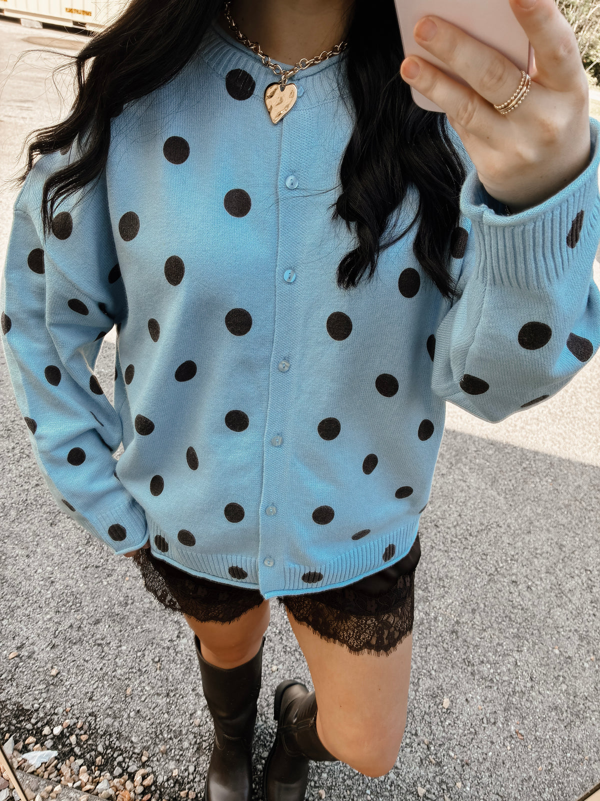 Blue Cocoa Cardigan