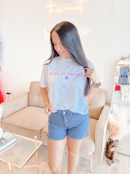 American Made Boxy Tee **PRE-ORDER**