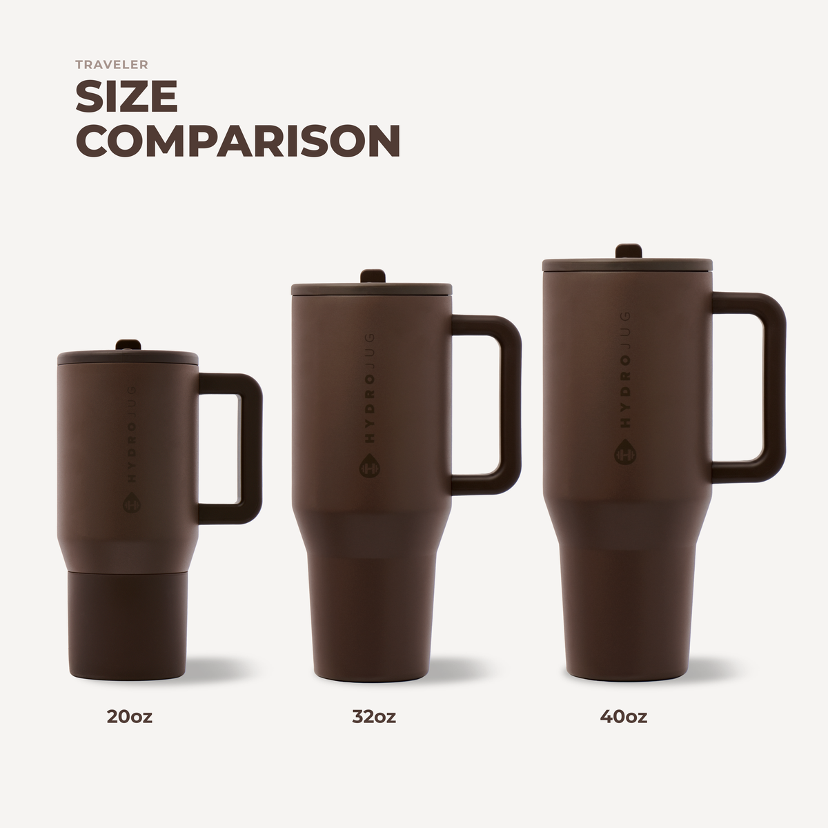 Chestnut 32oz HydroJug