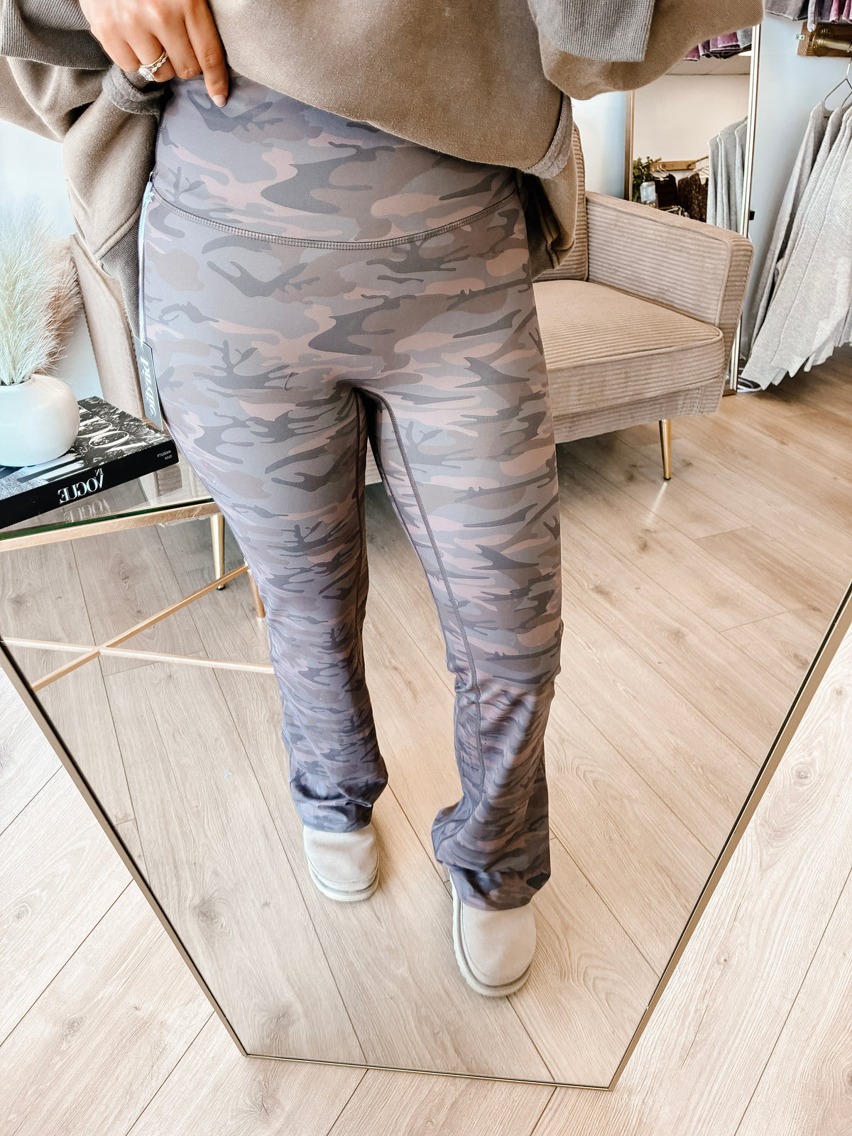 Smoked Oak Sculpt Flare Leggings