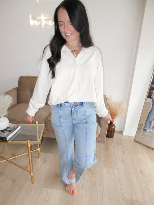 Cold Foam Oversized Pullover