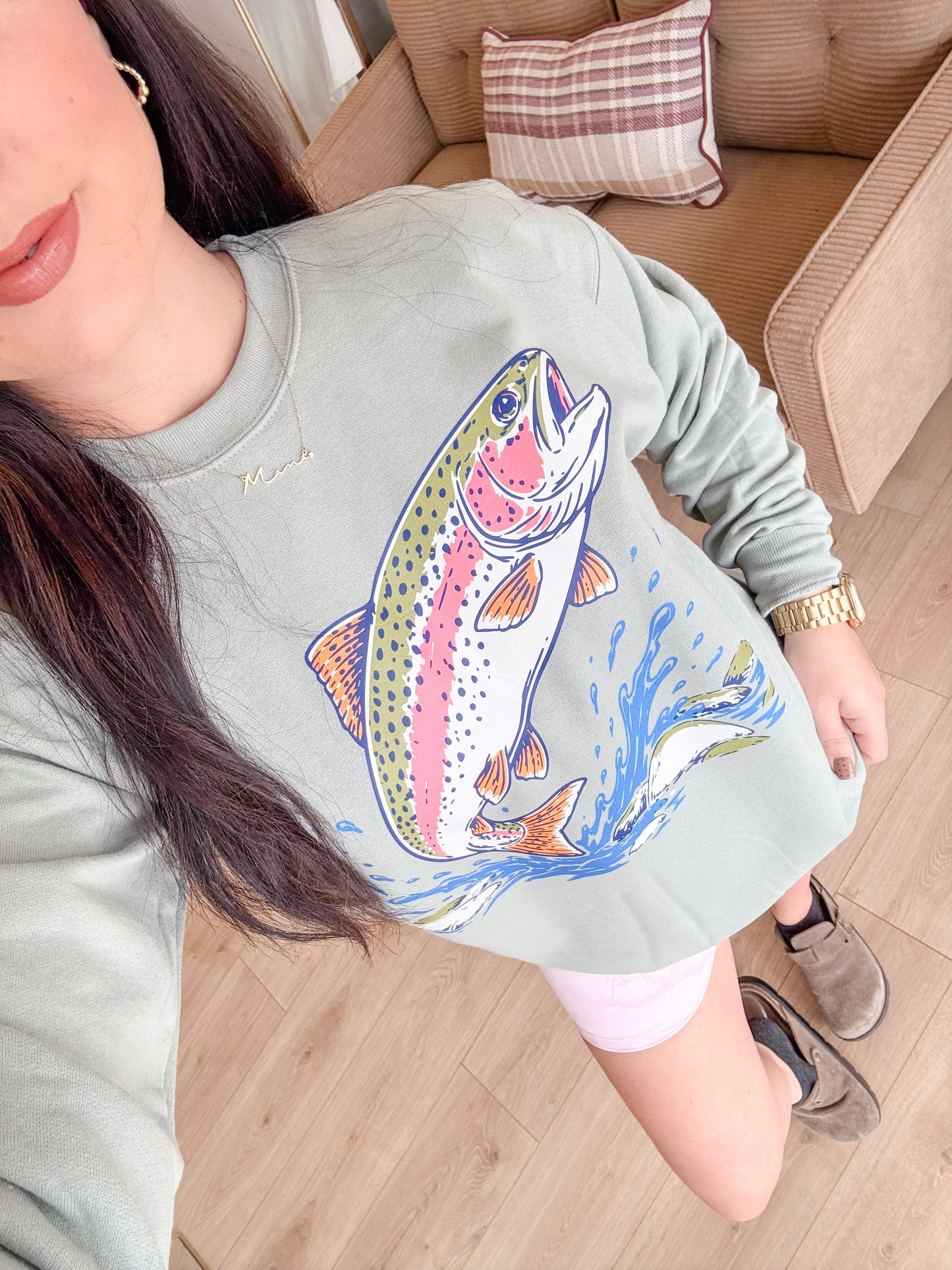 Jumping Fish Crewneck