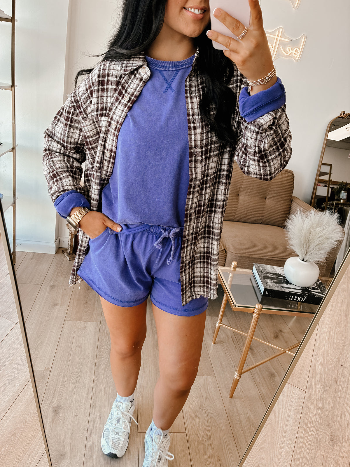 Casey Distressed Flannel