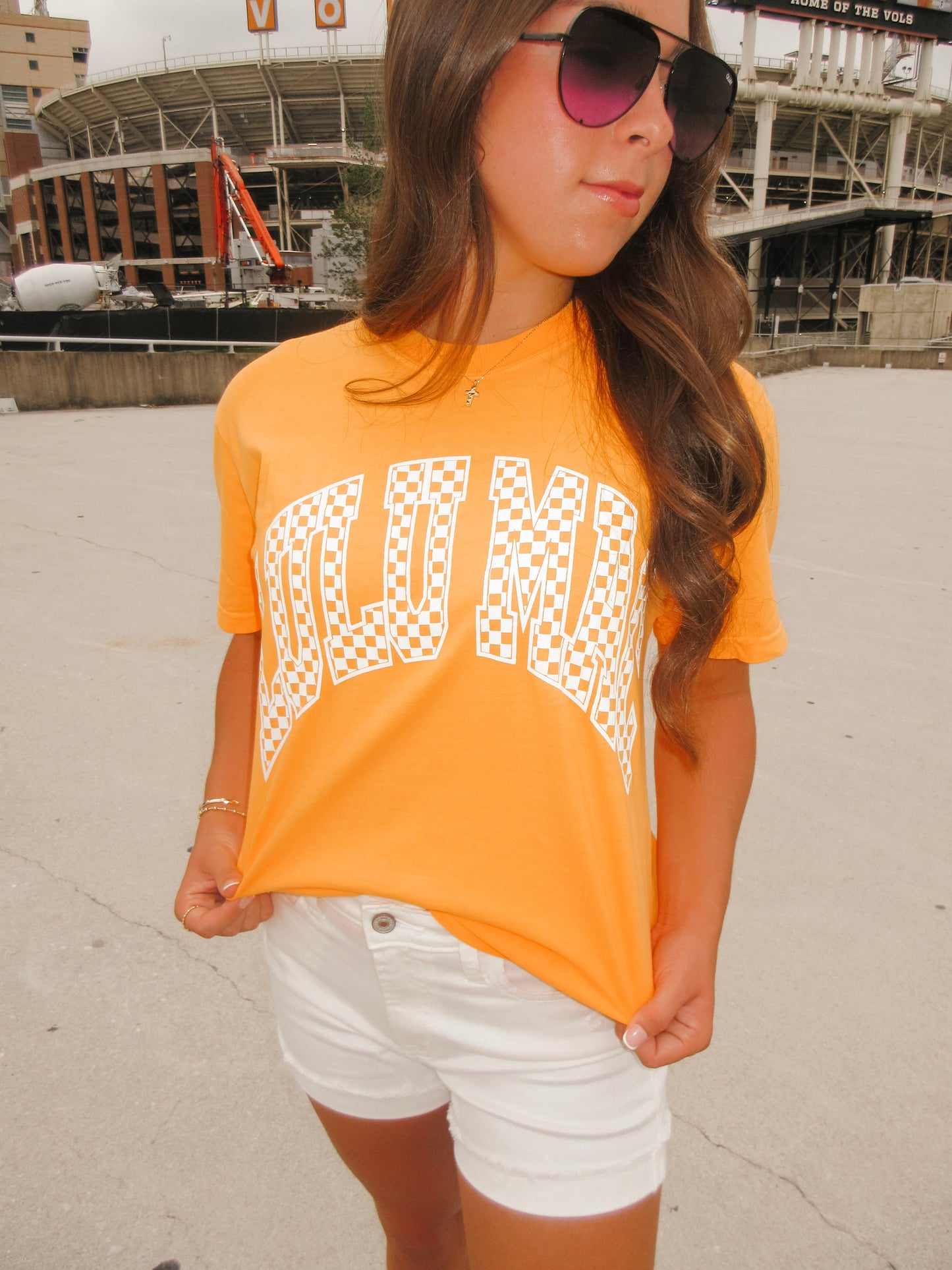 TN Checkered LULU MAC Tee