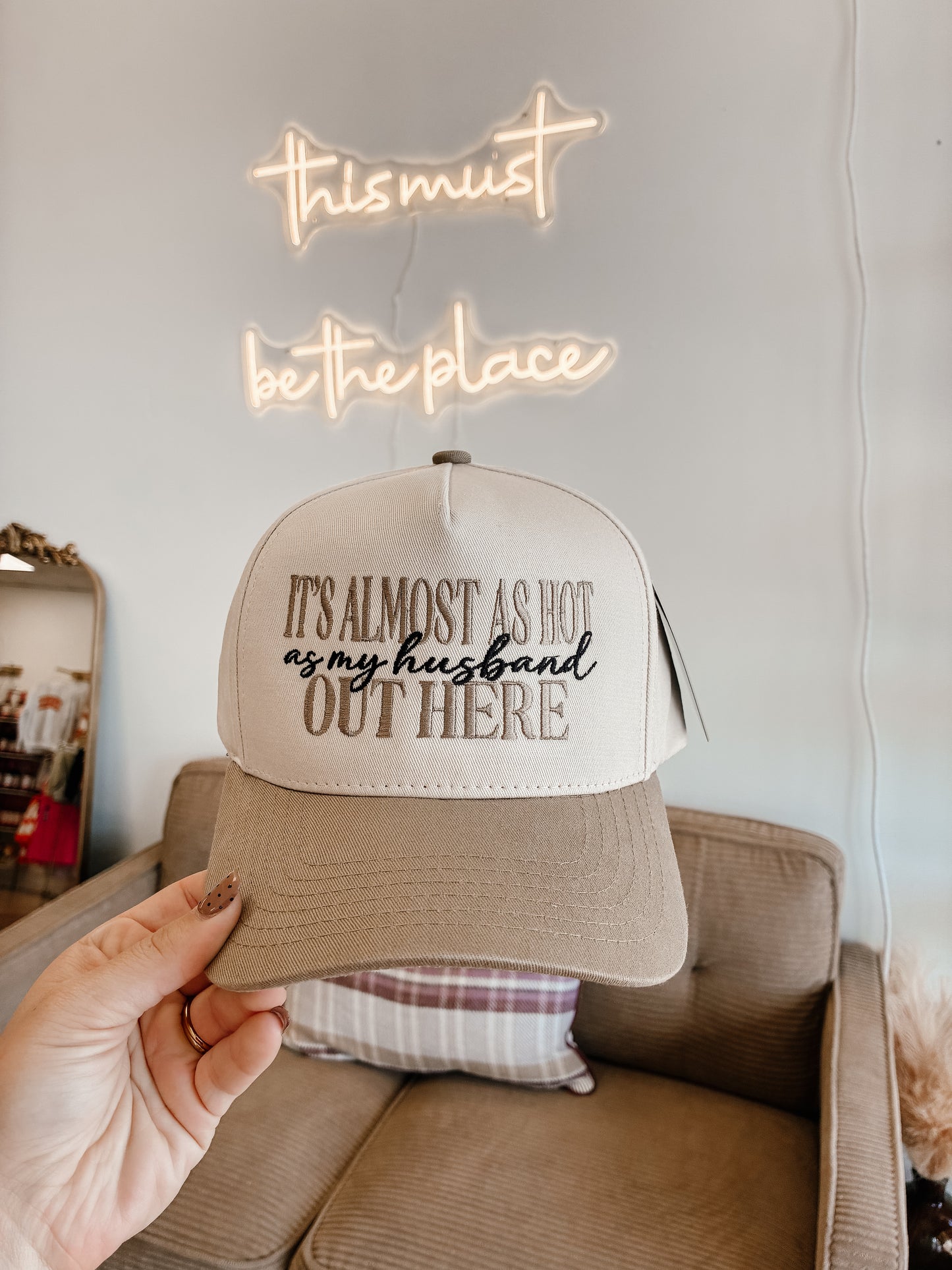 Almost As Hot As My Husband Hat