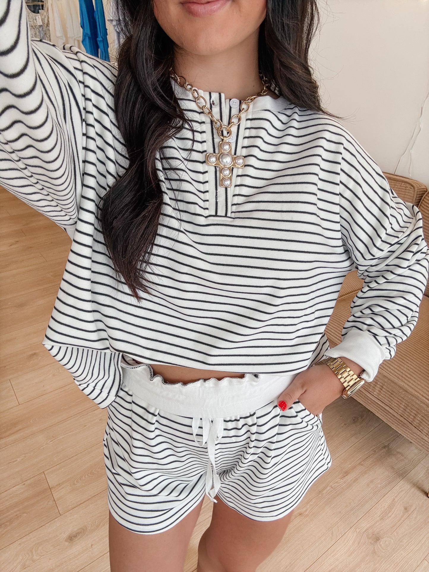 Cookies & Cream Short Set