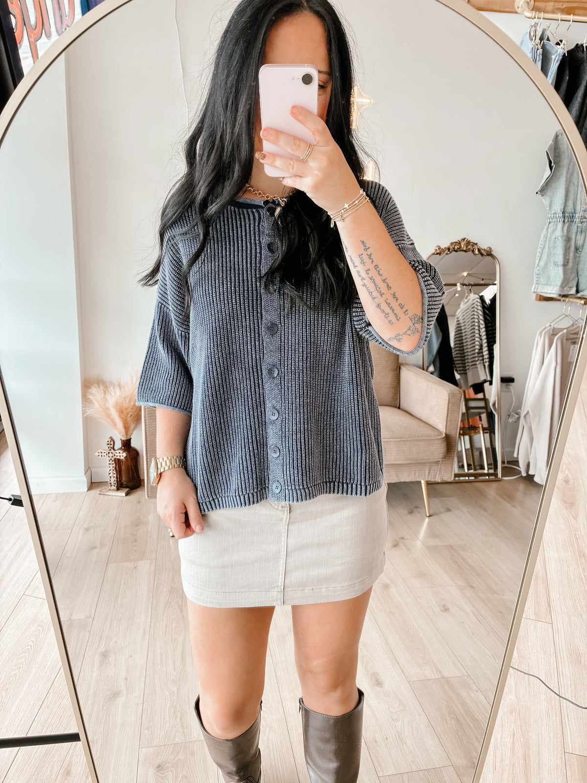 Northern Star Button Cardigan