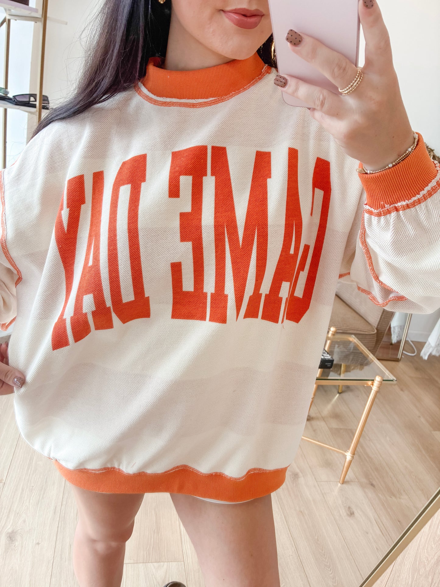 GAMEDAY Reversible Mockneck