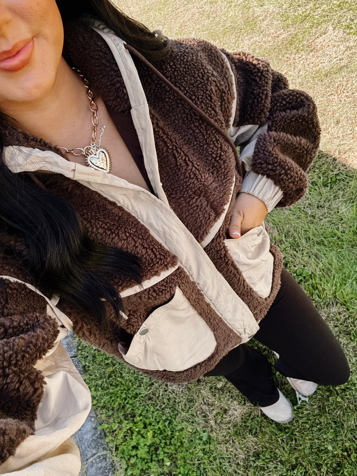 Bonfire Night Sherpa Jacket