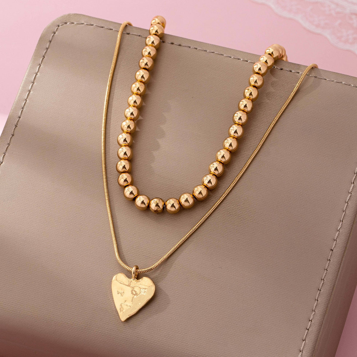 Layered Heart Necklace
