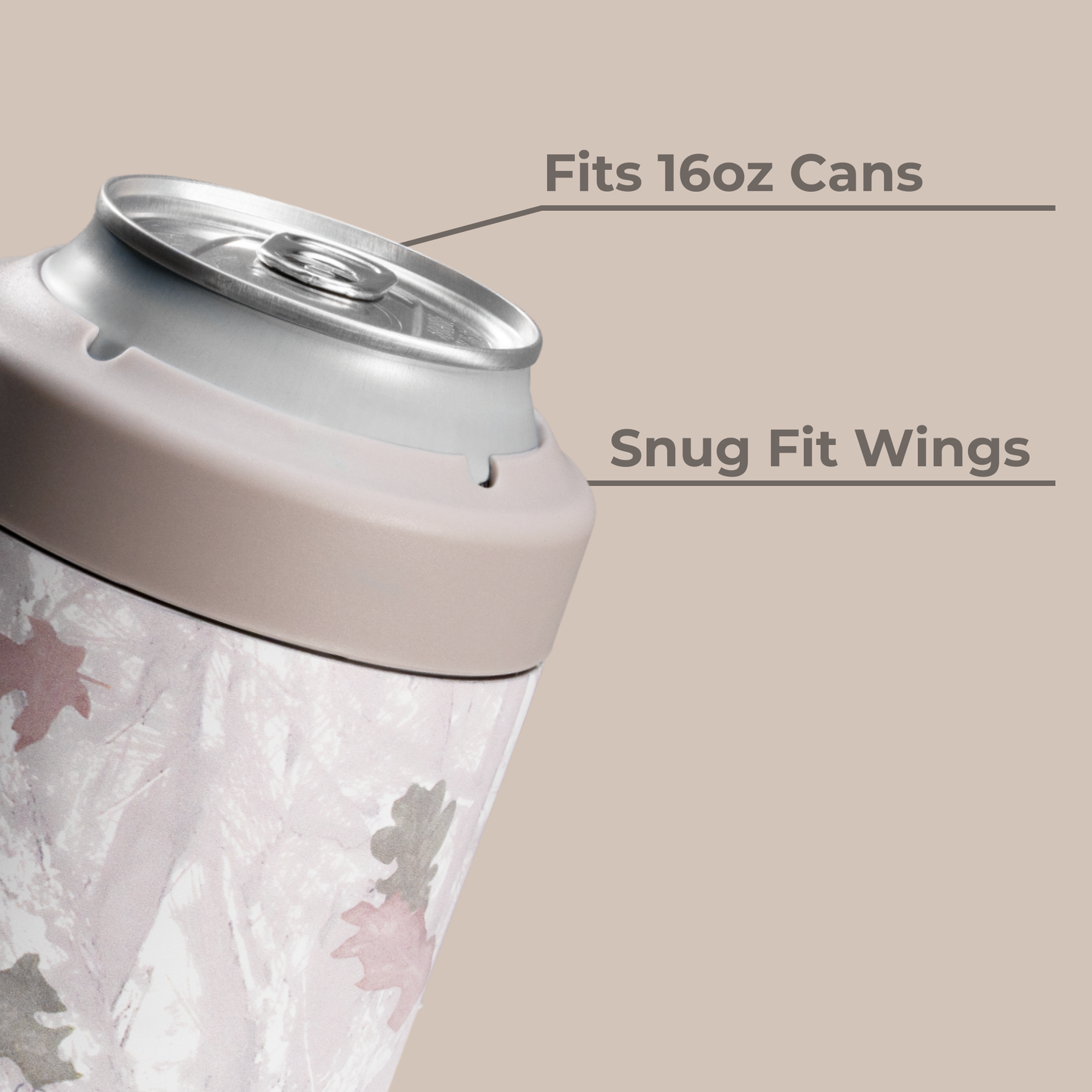 Camo HydroJug 16 oz Can Cooler