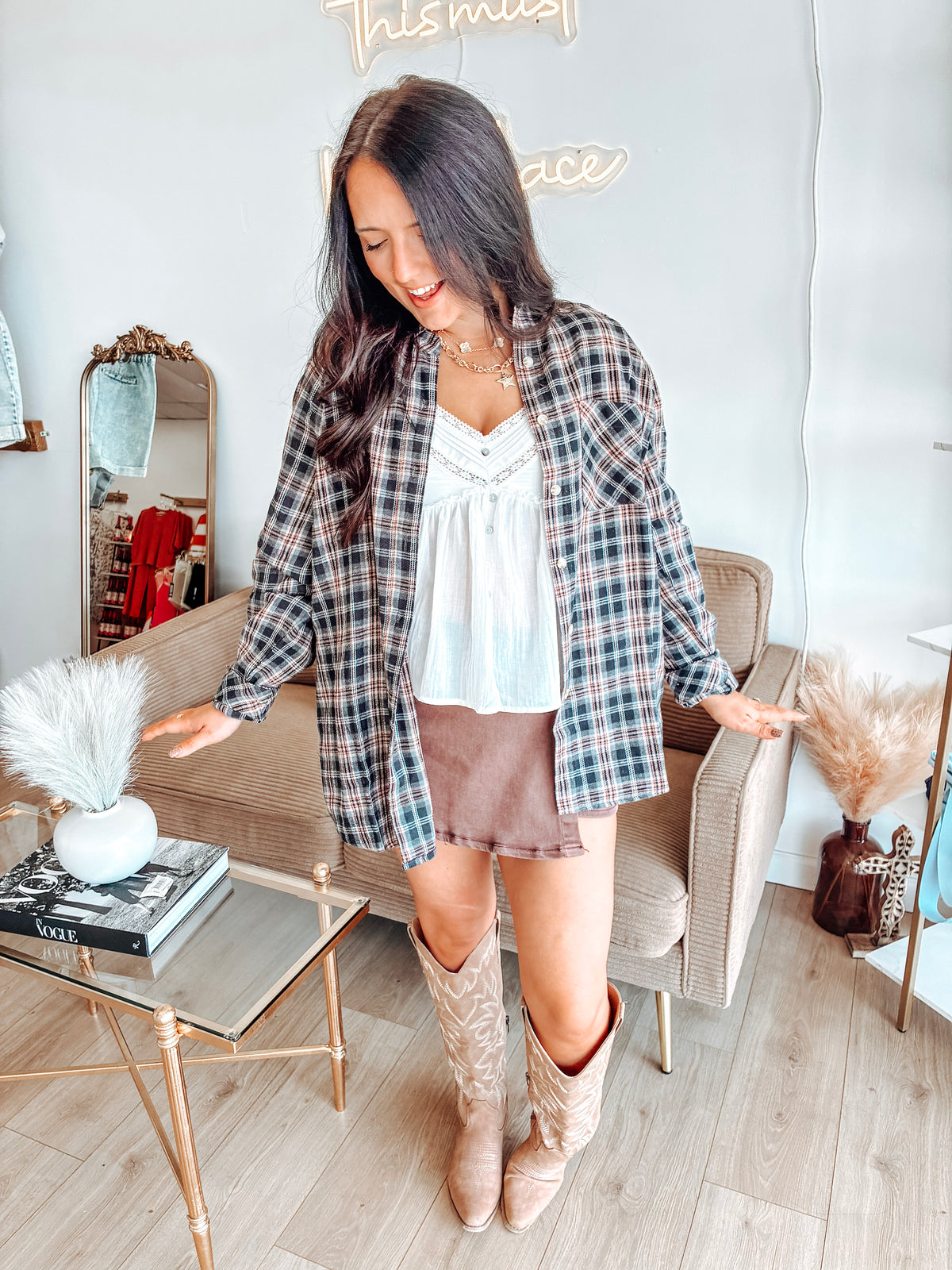 Abri Plaid Flannel