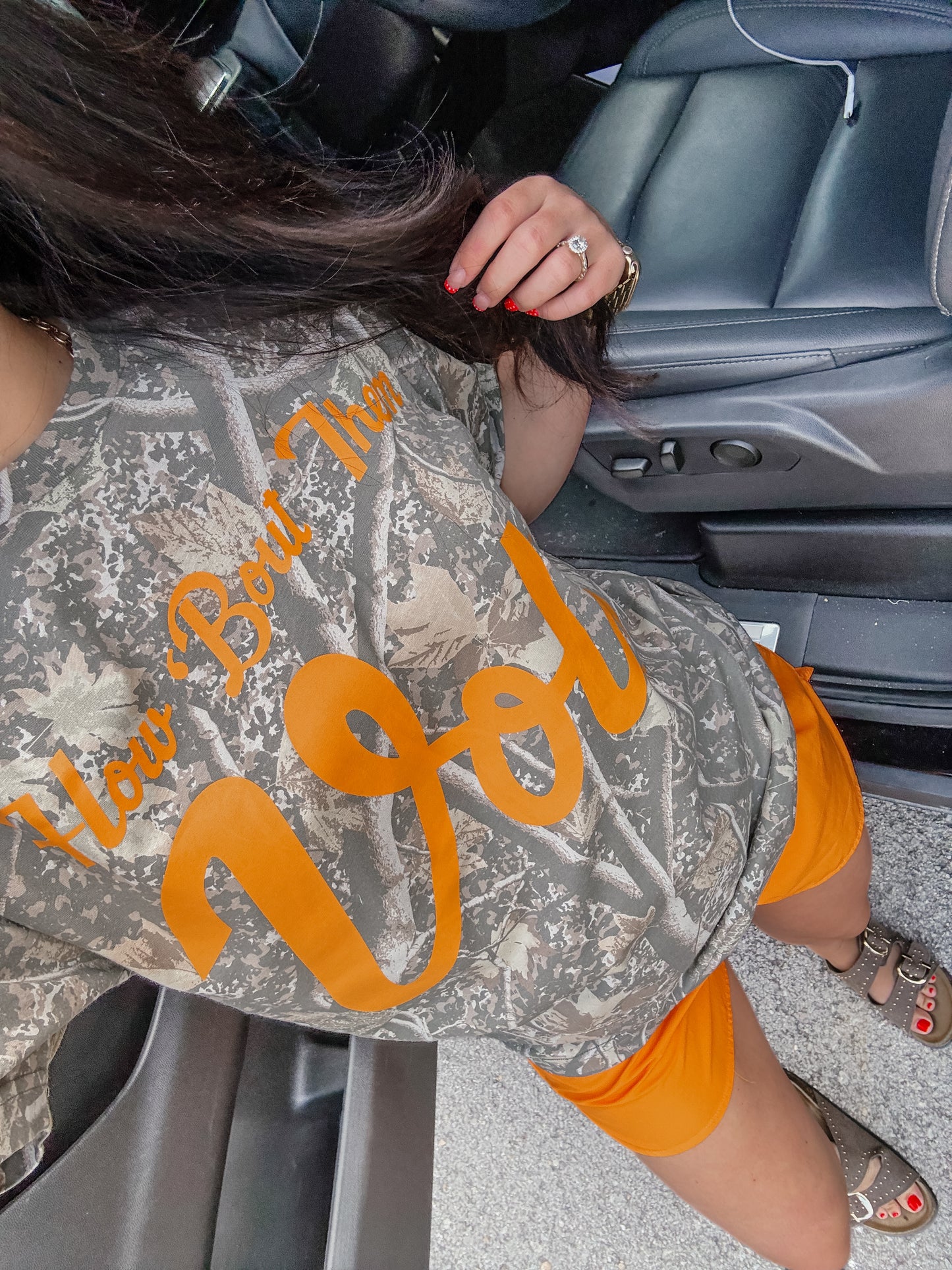 How 'Bout Them Vols Camo Cotton Tee