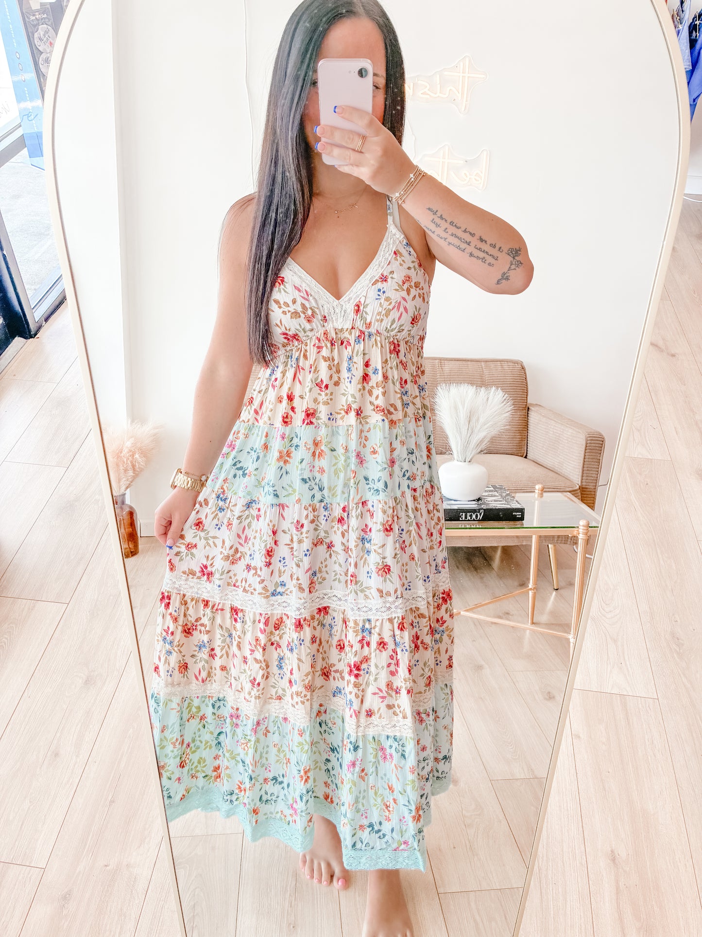 April Showers Maxi Dress