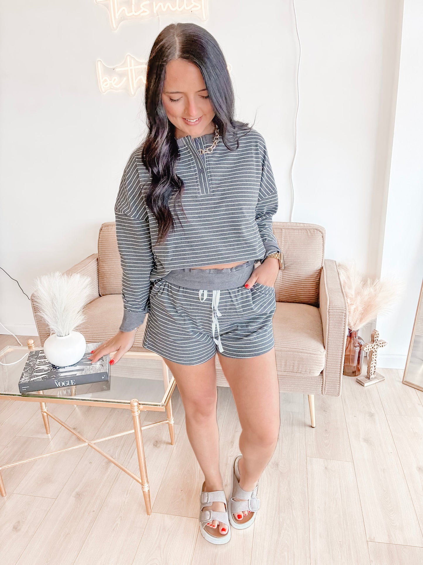 Toasted Marshmallow Short Set