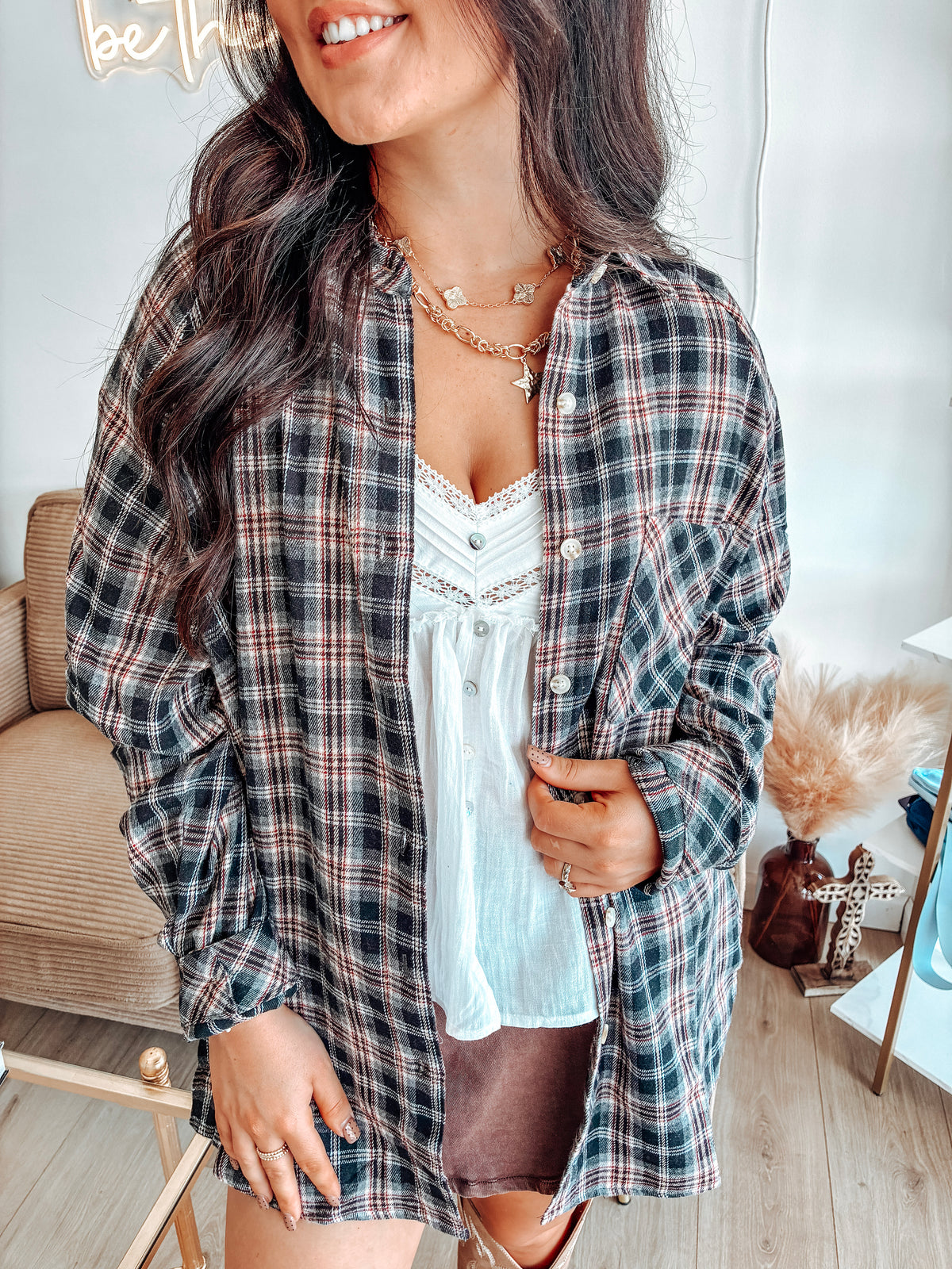 Abri Plaid Flannel