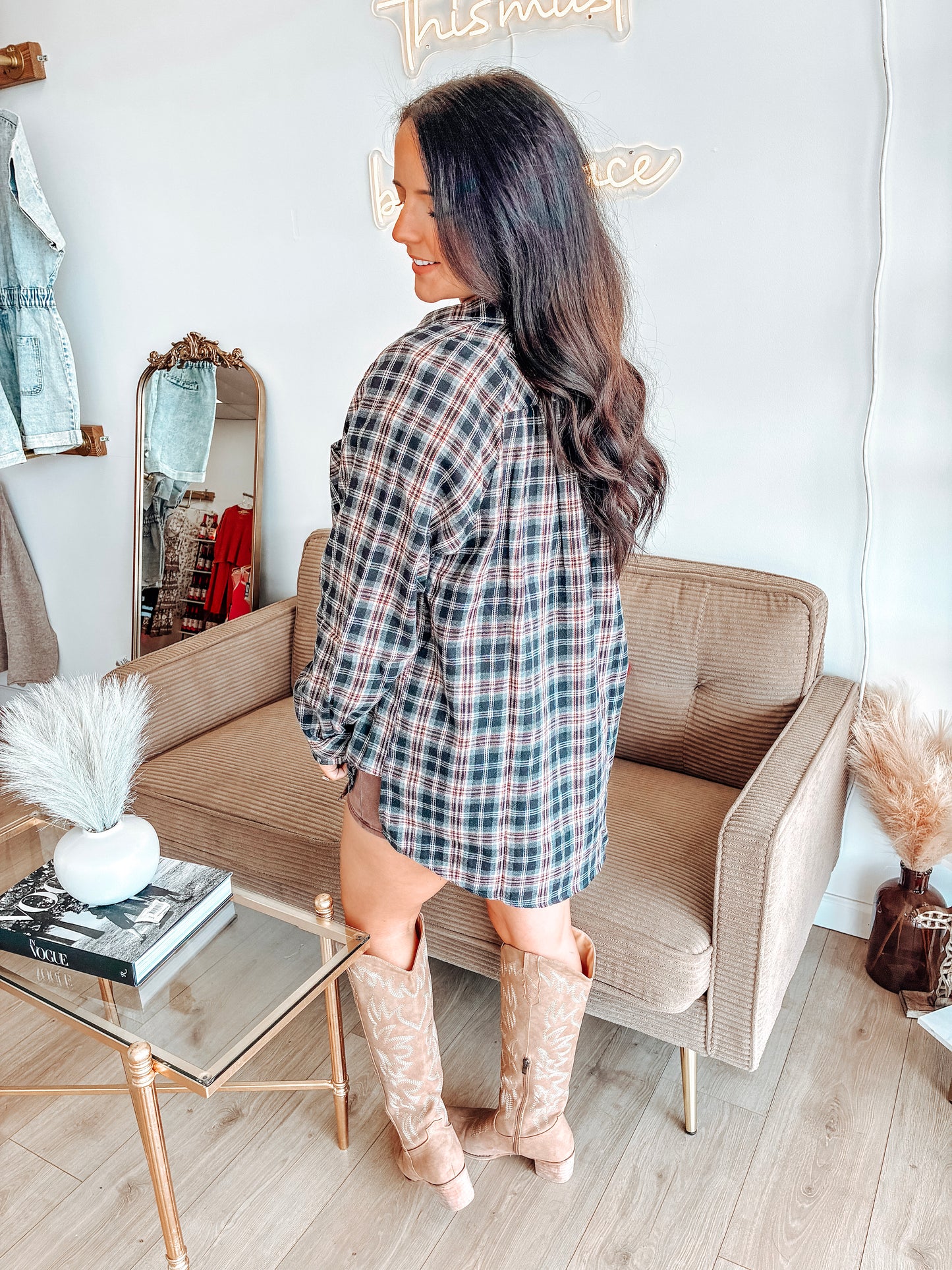 Abri Plaid Flannel