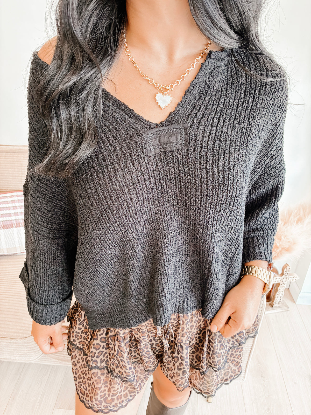 Serenity Sweater - Black