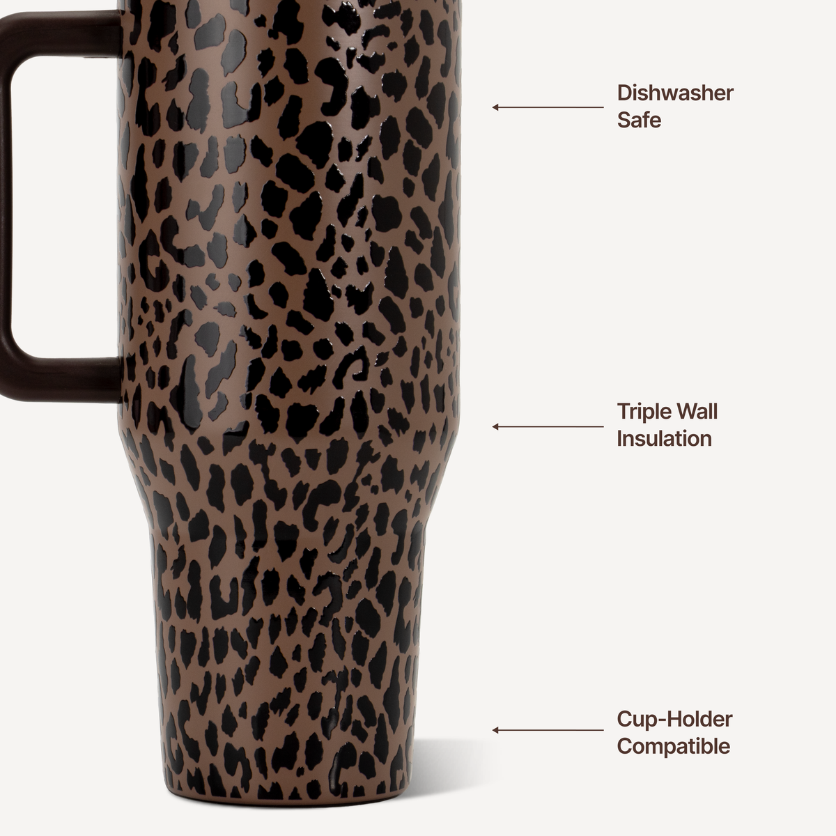 Leopard 40oz HydroJug
