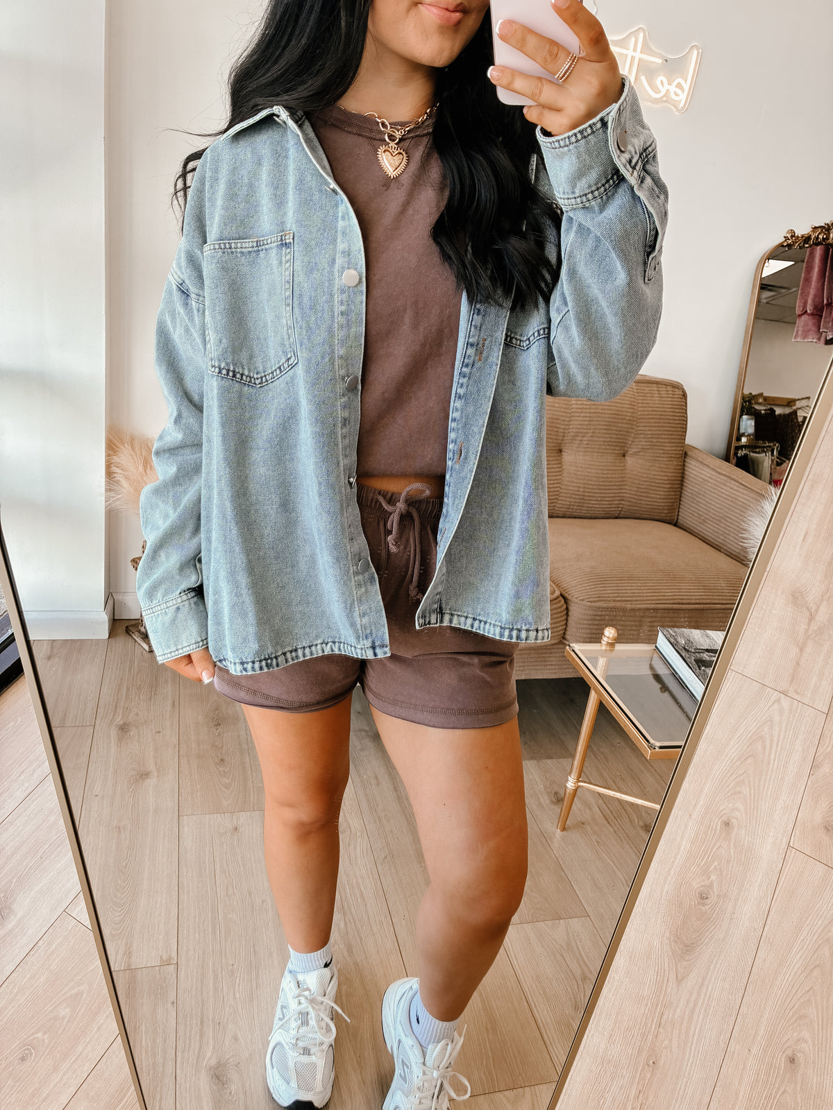 Blue Jean Baby Button Down