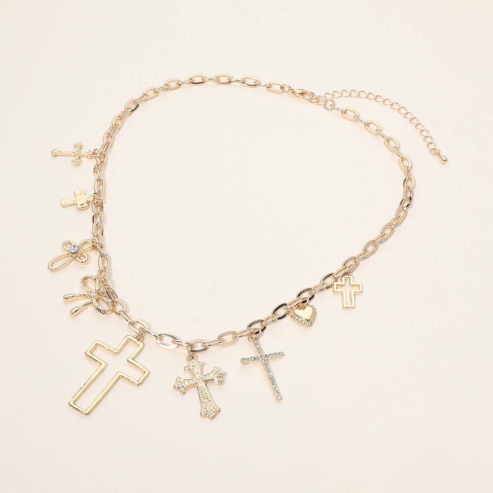 Cross Charm Necklace