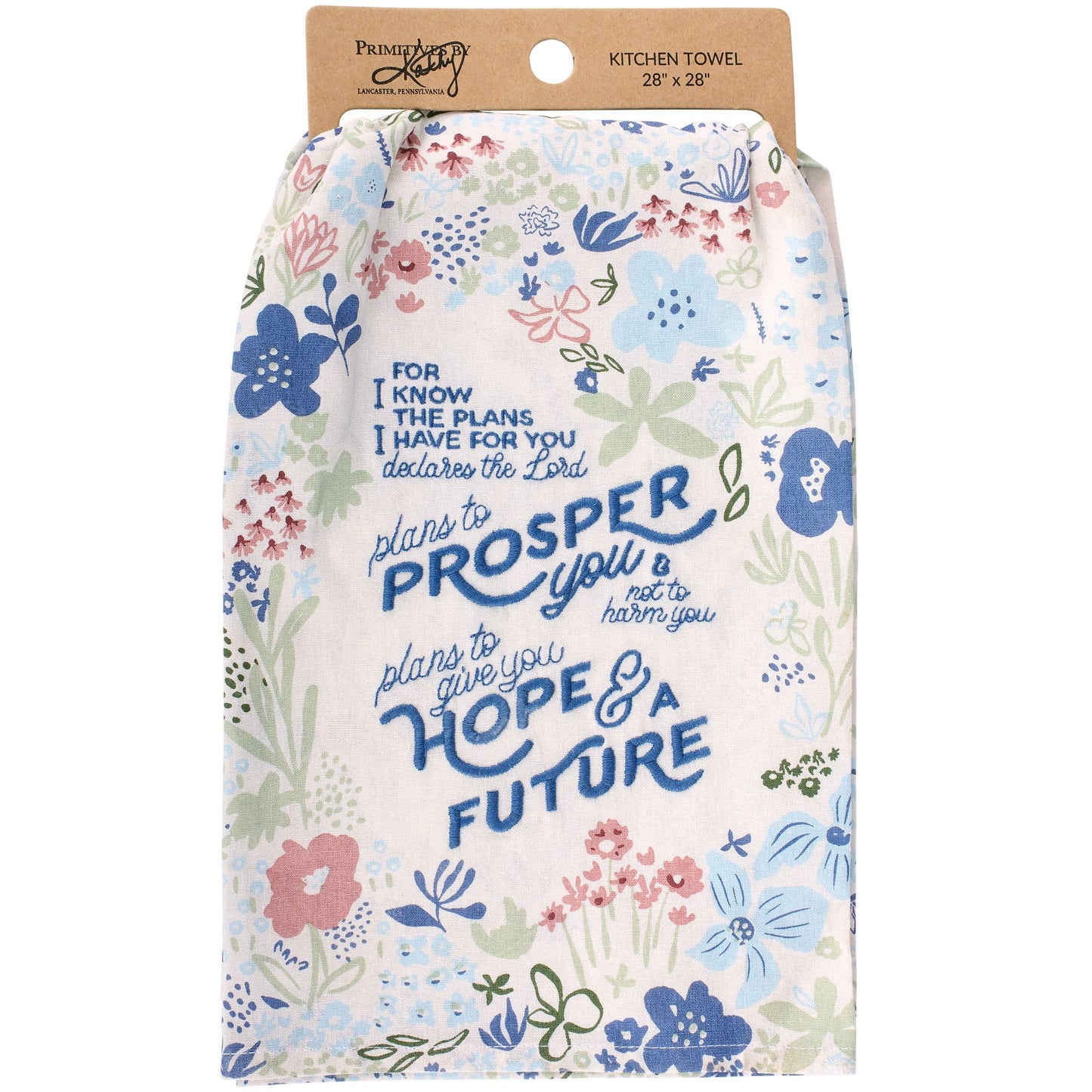 Plans To Prosper You Kitchen Towel