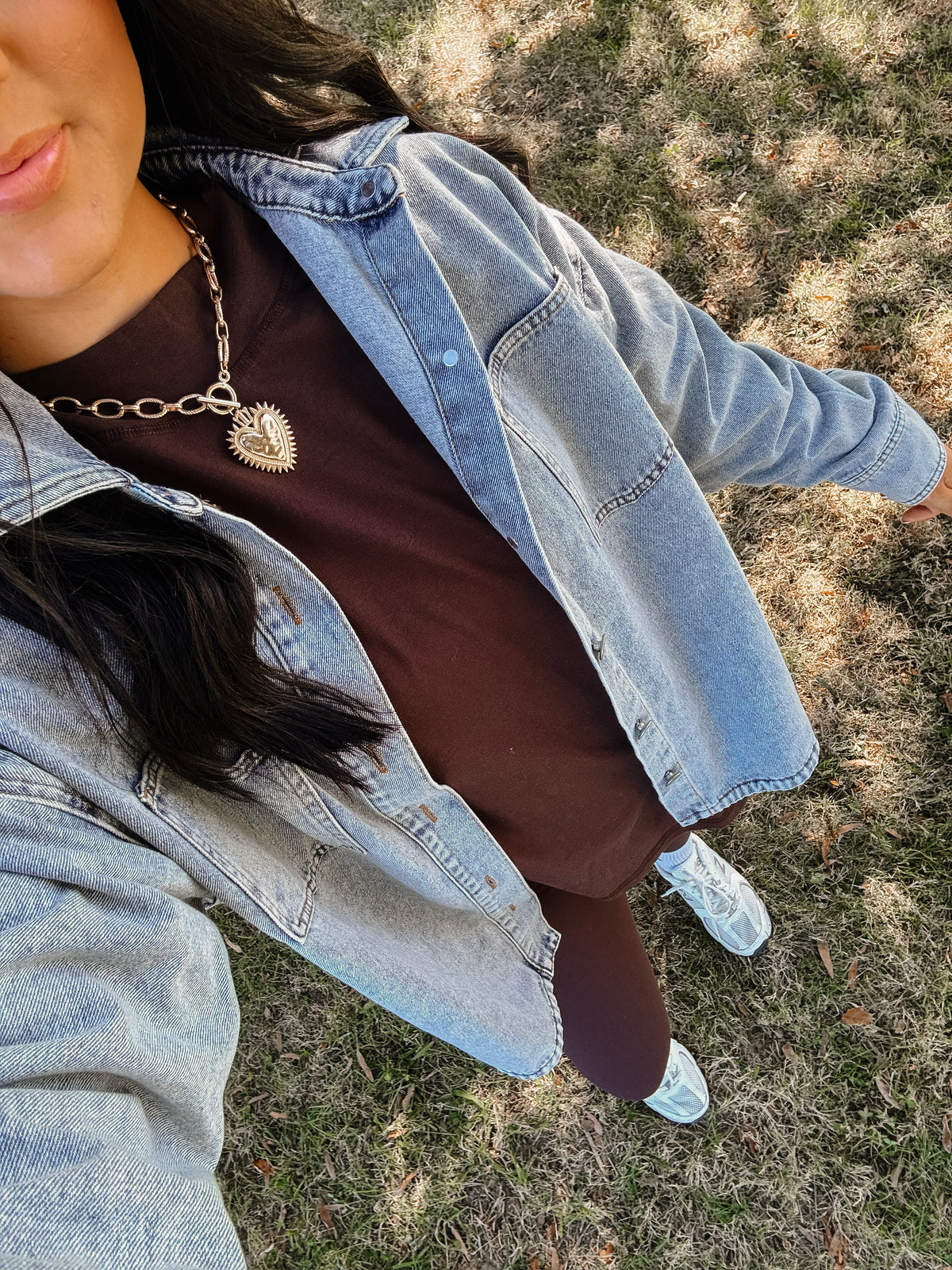 Coffee Bean Lightweight Mockneck