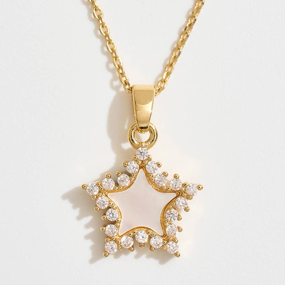14K Dipped Star Necklace