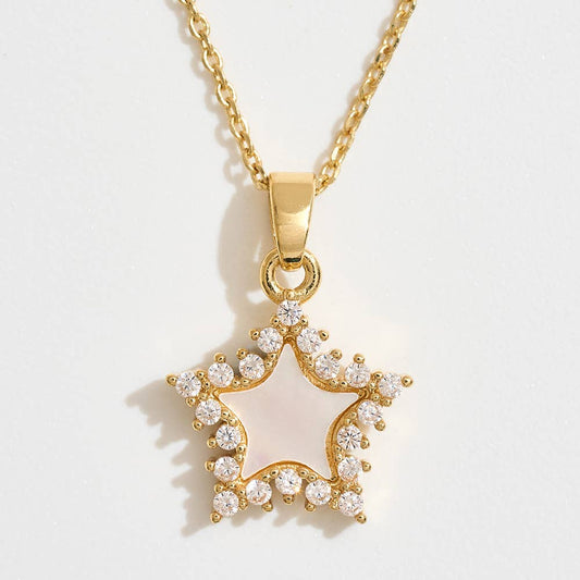 14K Dipped Star Necklace