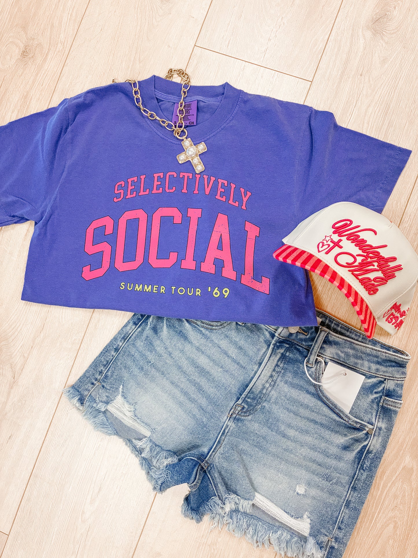 Selectively Social CC Tee