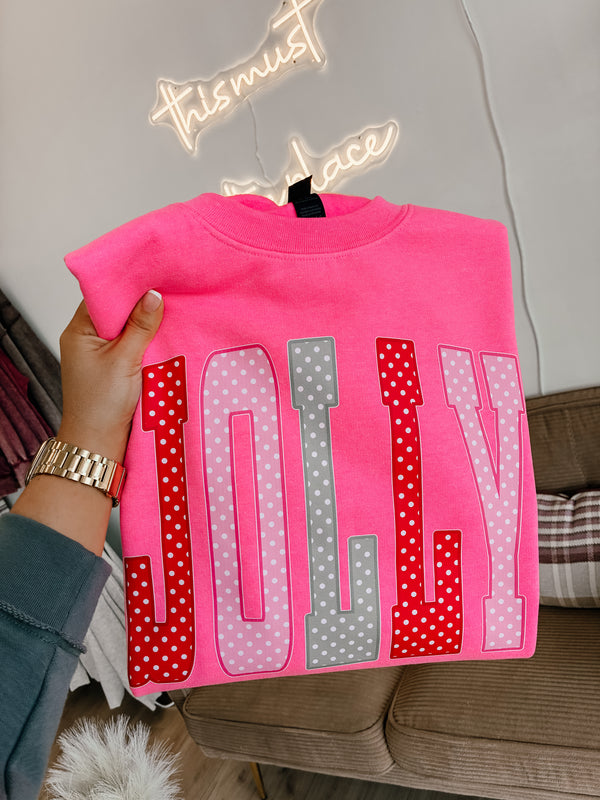 Colorful Jolly Crewneck **PRE-ORDER**