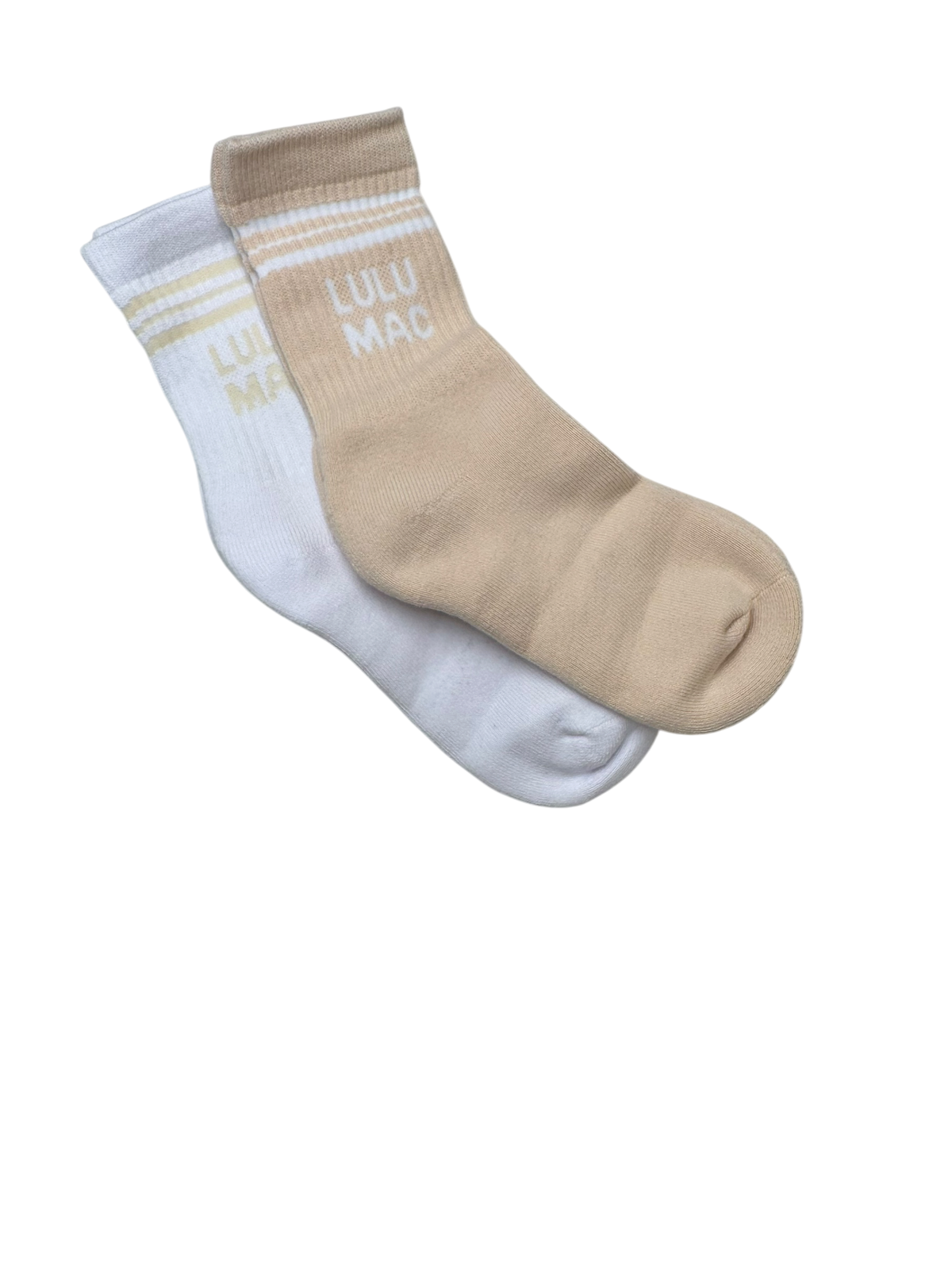 LULUMAC 2 pk socks - Beige