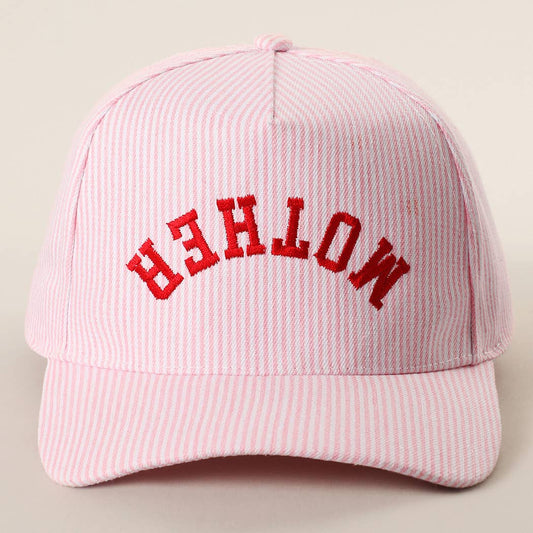 MOTHER UPSIDE DOWN Embroidered Trucker Hat