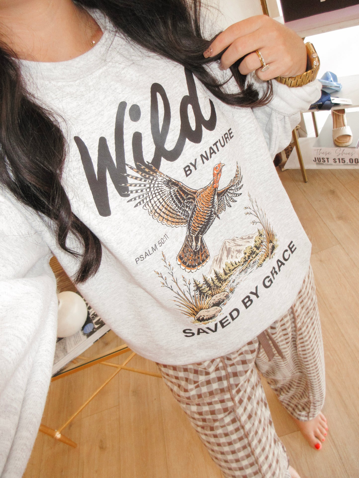 Saved By Grace Crewneck