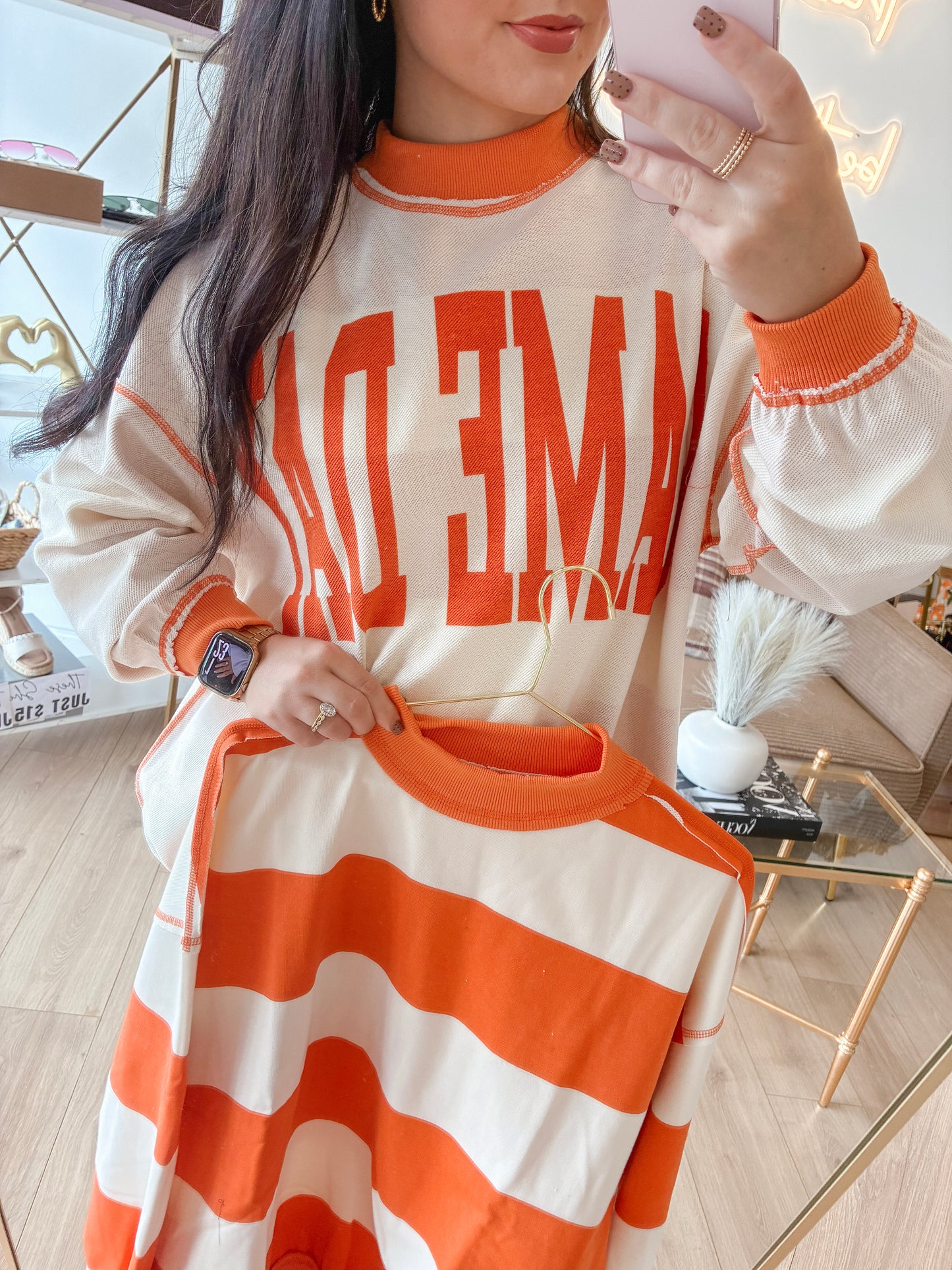 GAMEDAY Reversible Mockneck