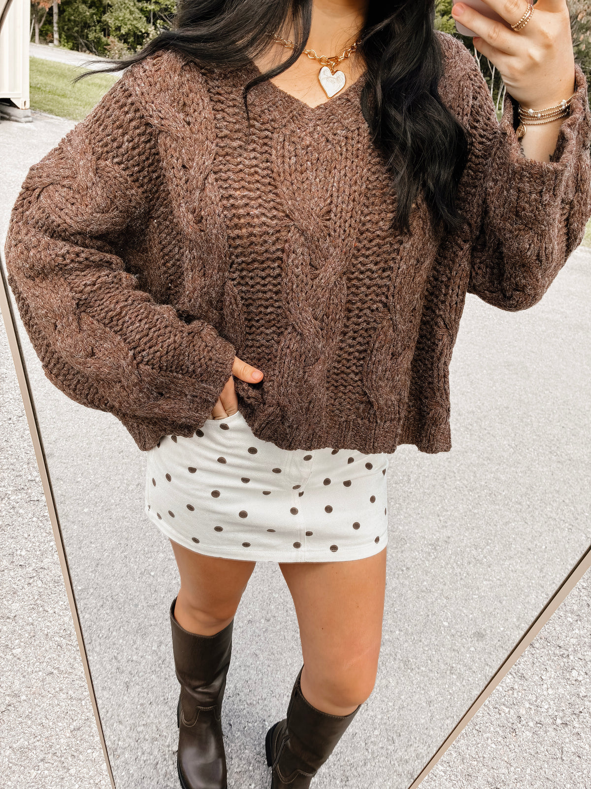 Chocolate Dessert Sweater