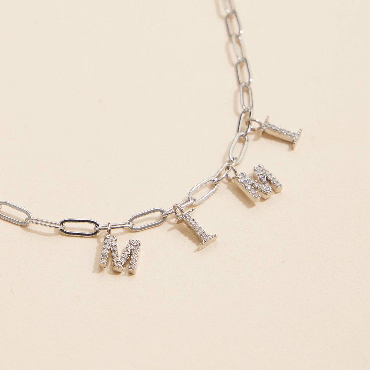Sparkling "MIMI" Gold Necklace