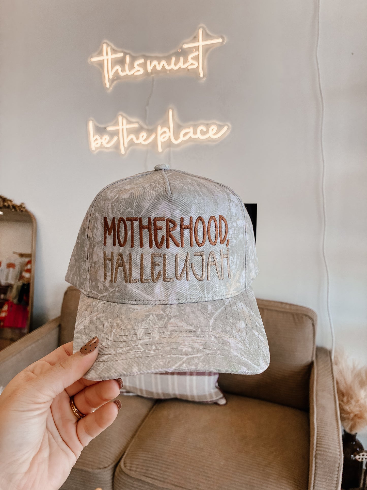 Motherhood Hallelujah Hat