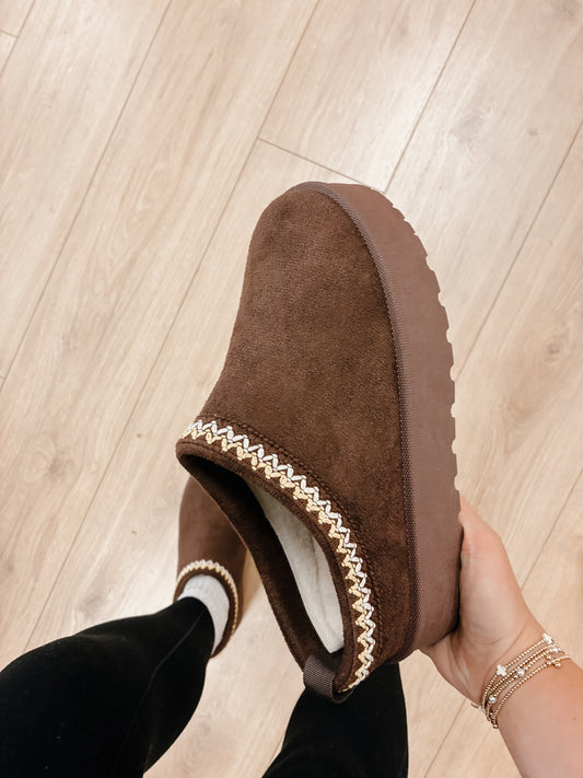 Denver Braided Platform Slippers