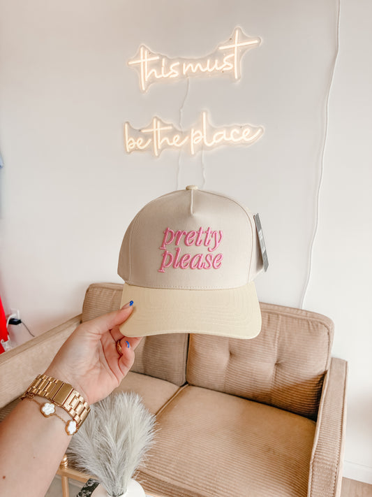 Pretty Please Hat