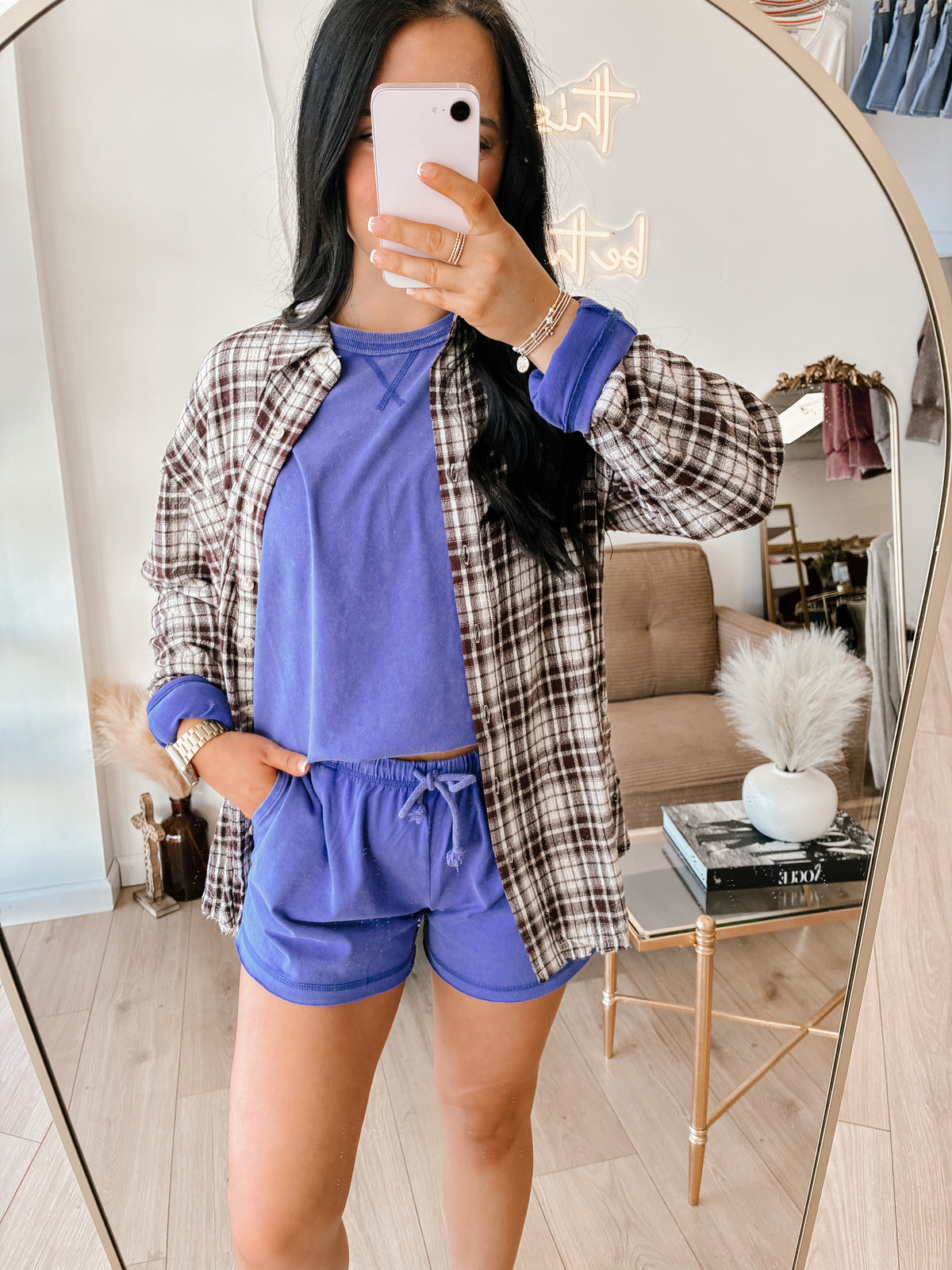 Casey Distressed Flannel