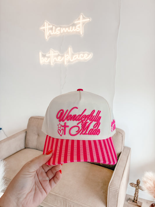 Wonderfully Made Embroidered Hat