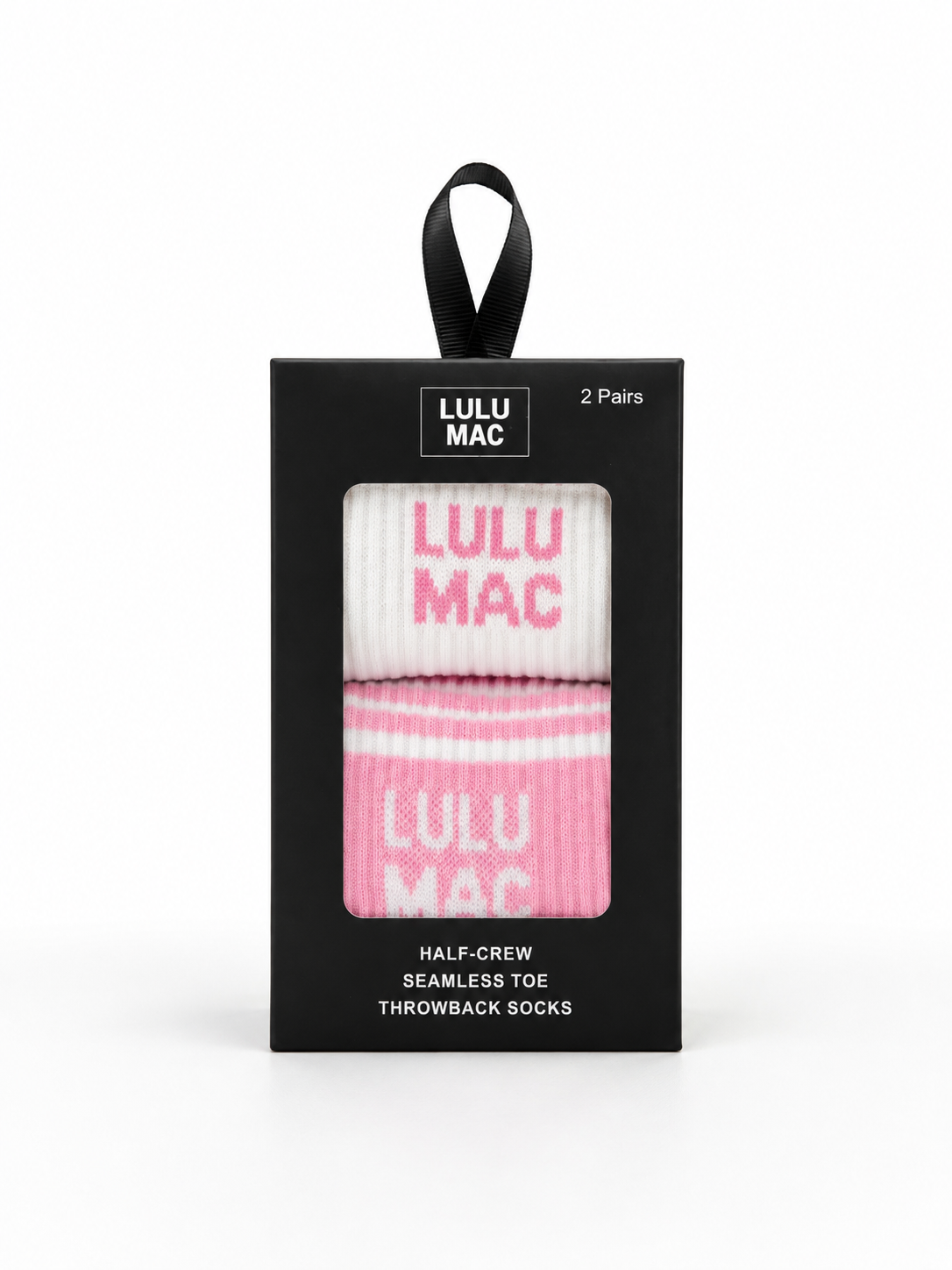 LULUMAC 2 pk socks - Pink