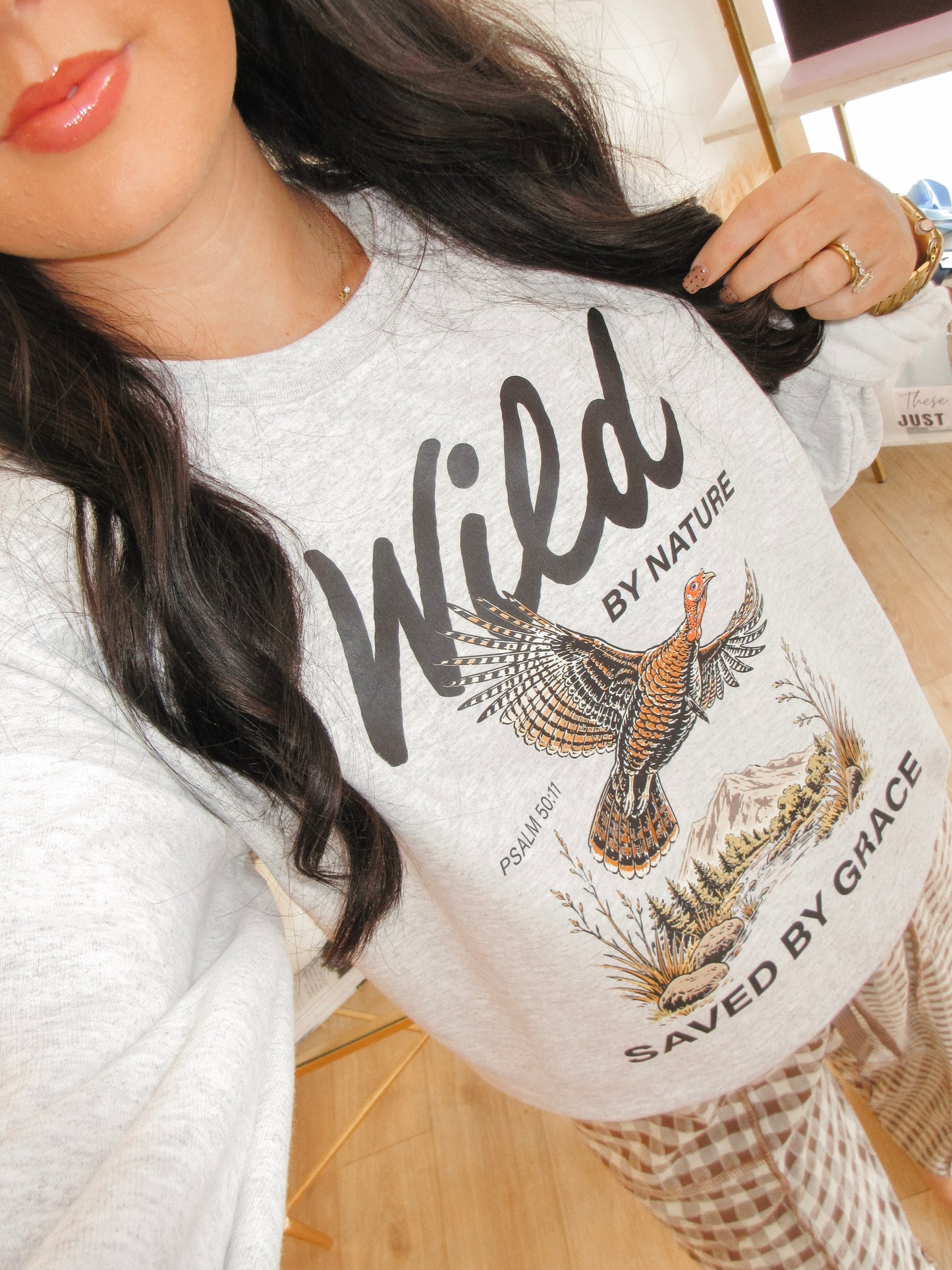 Saved By Grace Crewneck