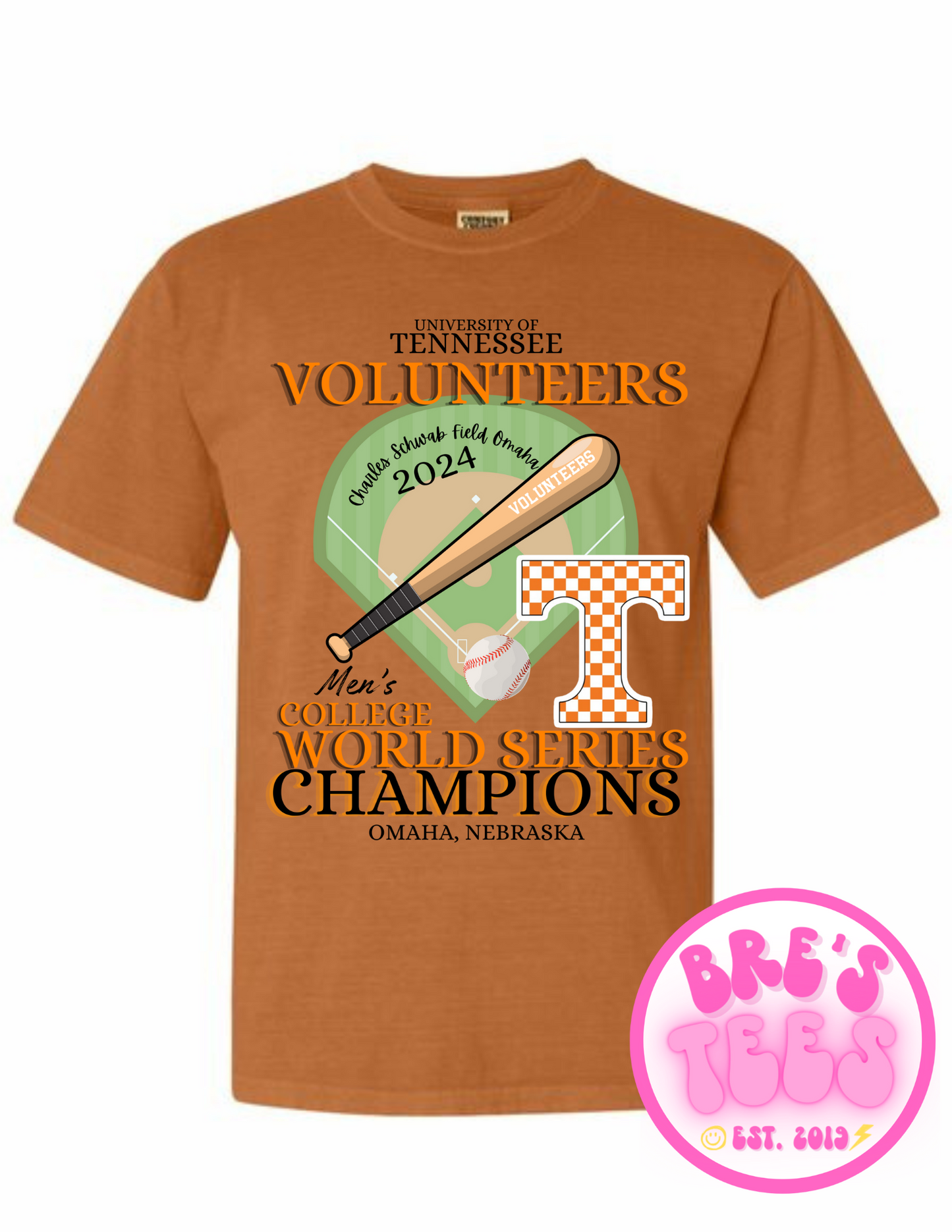 TN Baseball World Series Comfort Colors Tee