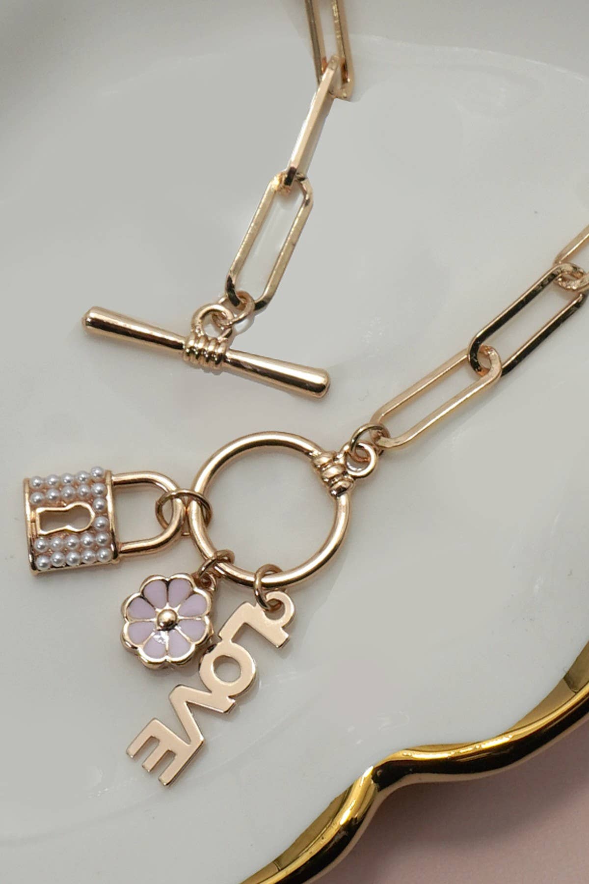 Cluster Charm Necklace