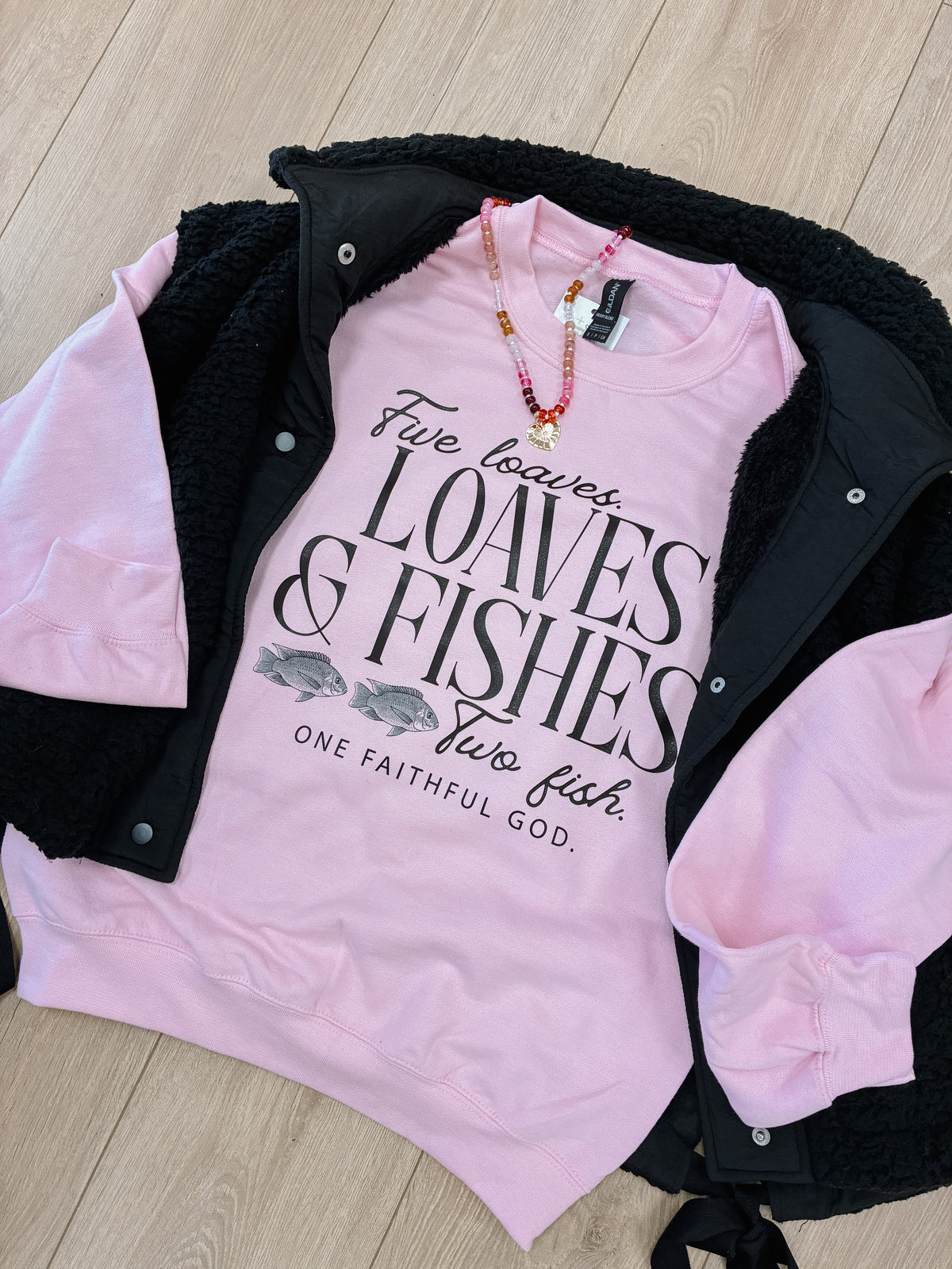 Five Loaves, Two Fish Crewneck